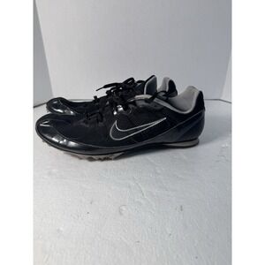 Nike Shoes Mens 10 Zoom Rival Md‎ Spikes Low Sneakers 383823 003 Black Lace Up